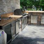 Outdoor Kitchen - Coronado Stone Veneer - Sussex County NJ